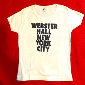 Webster Hall New York City tee
